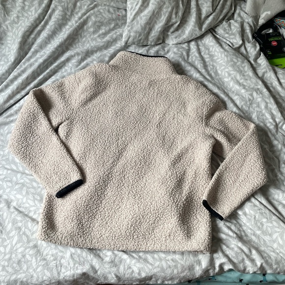 PINK Sherpa Half Zip - Picture 2 of 5